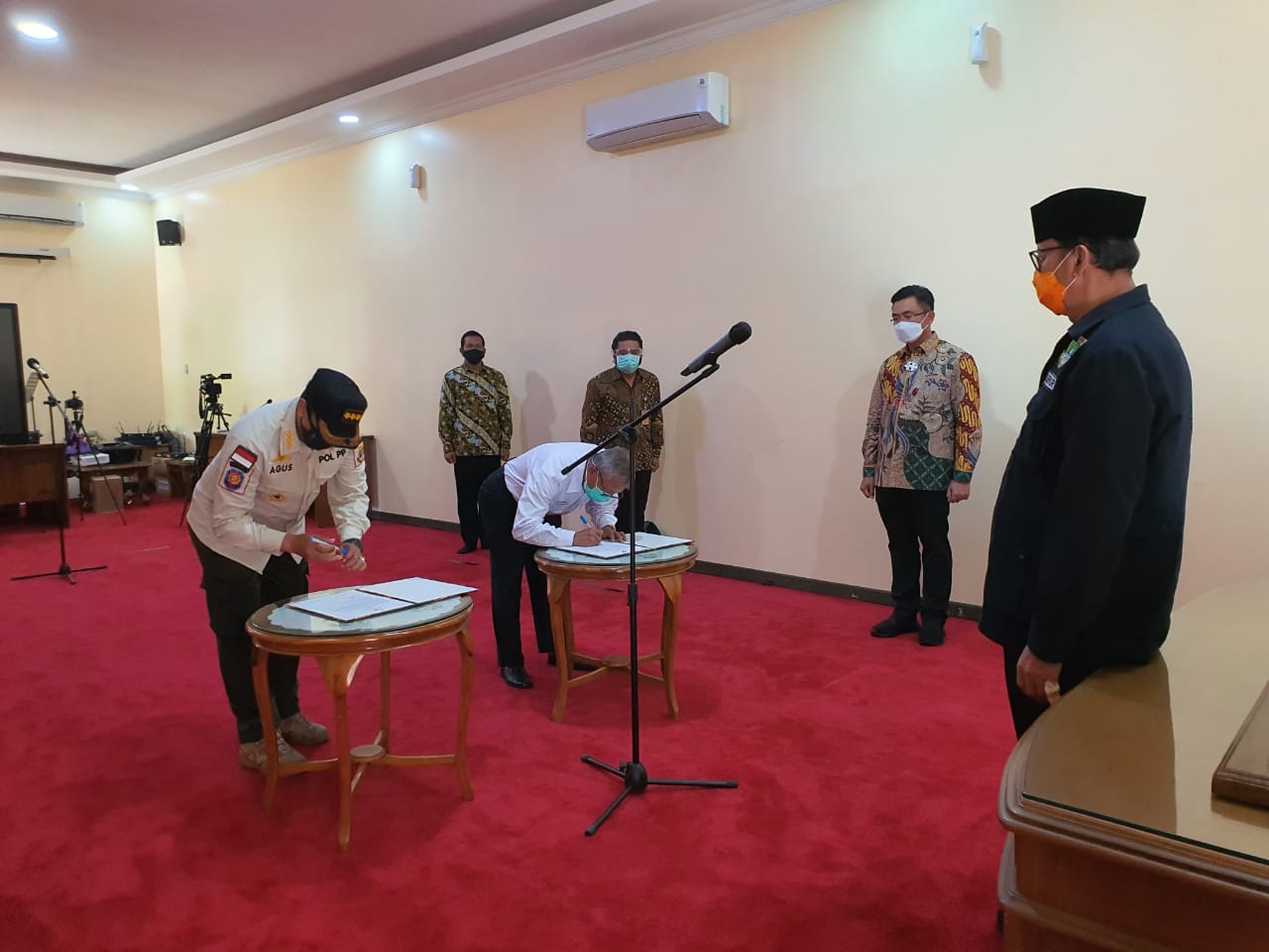 Gubernur Banten Melantik Kepala Satpol PP dan Kadis Pariwisata