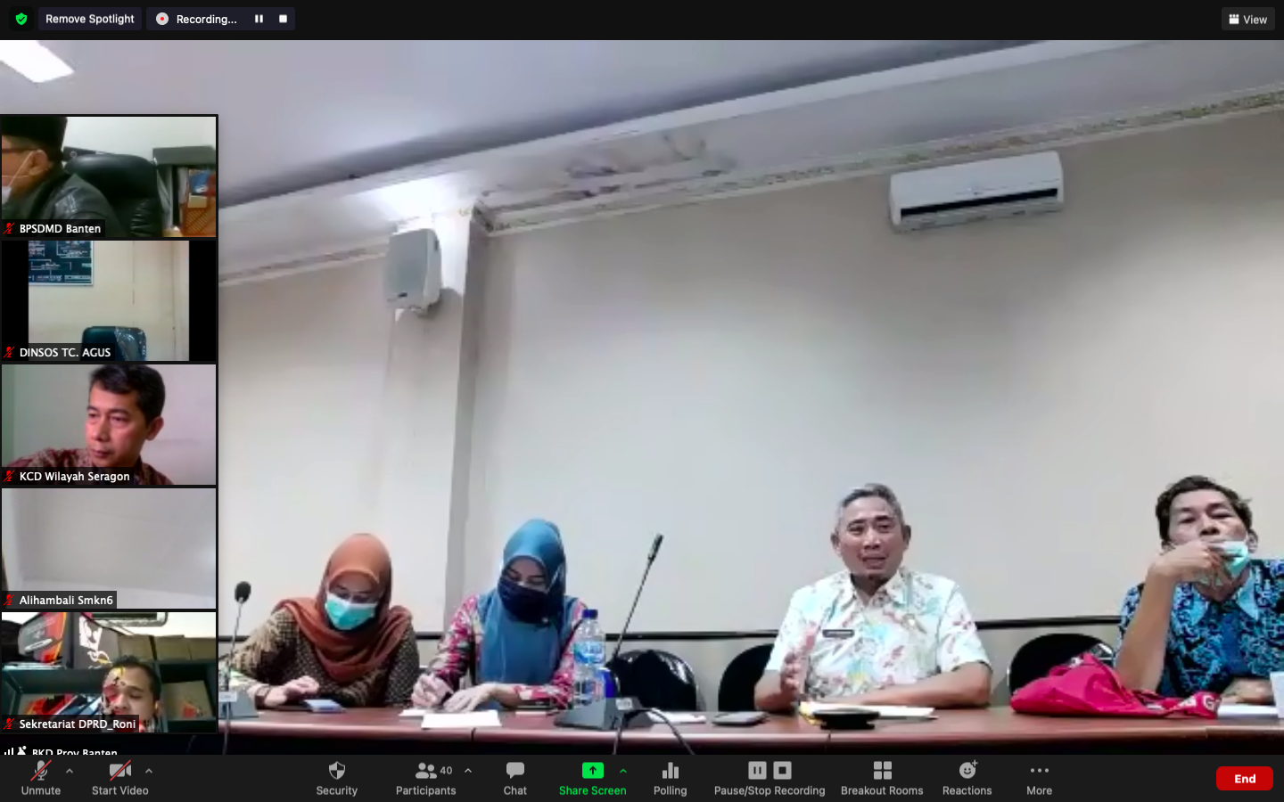 Sosialisasi Pergub 32 Tahun 2020