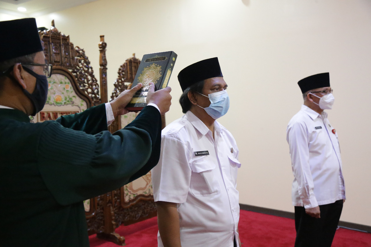 Gubernur Lantik Kadis Perkim Hasil Seleksi Terbuka