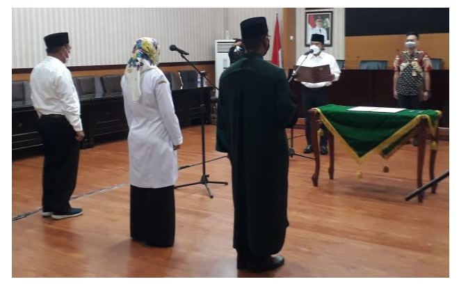 Sekretaris Daerah Lantik Pejabat Fungsional