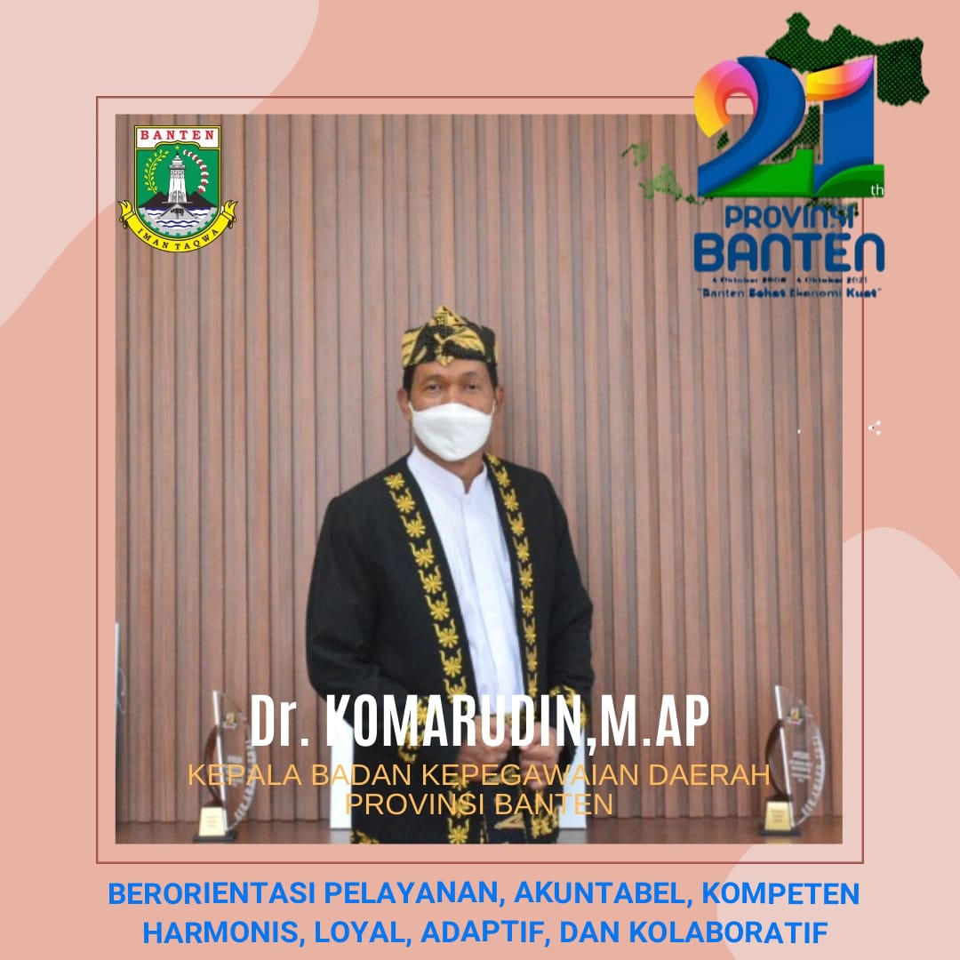 Selamat Ulang Tahun ke-21 Provinsi Banten, Banten Sehat Ekonomi Kuat