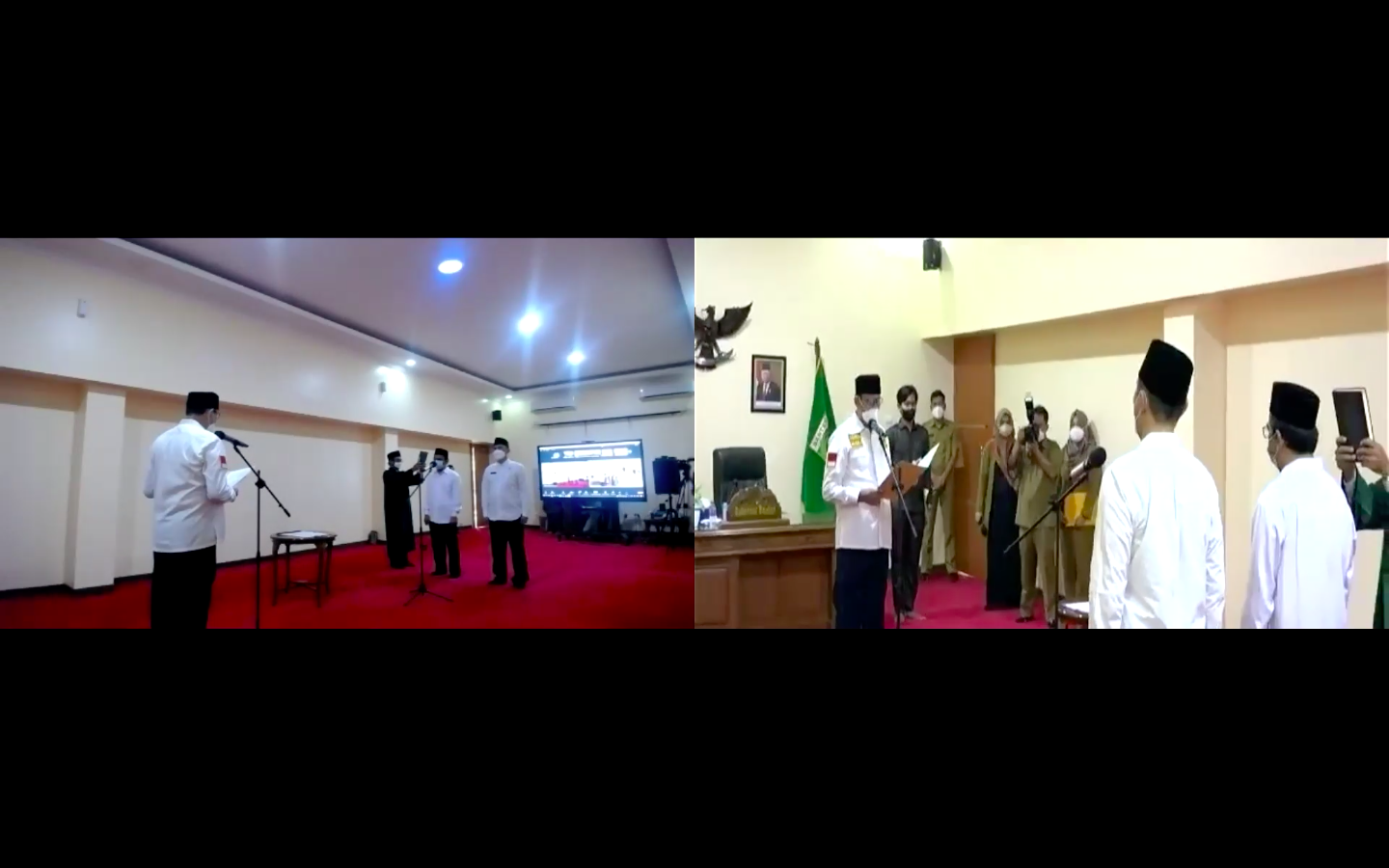 Pelantikan Pejabat Administrator dan Pengawas di Lingkungan Pemerintah Provinsi Banten