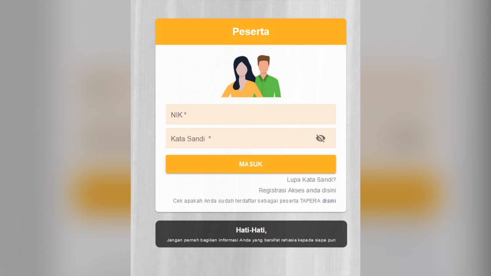 Pemutakhiran Data TAPERA