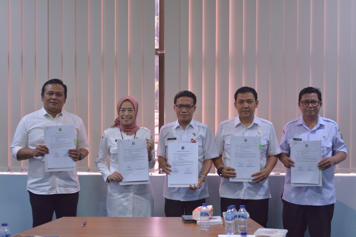 Penandatanganan Perjanjian Kinerja Badan Kepegawaian Daerah Tahun 2024