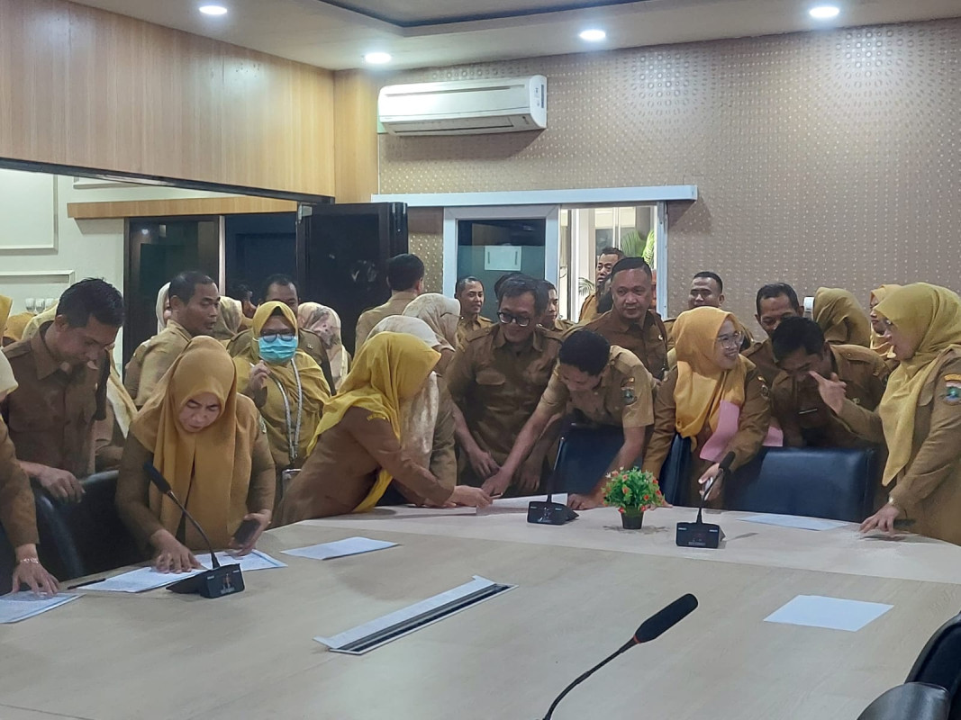 BKD Banten Monitoring Kehadiran ASN di 36 OPD Jelang Libur Maulid Nabi, Ini Temuannya